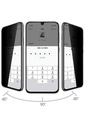 Oppo A9 2020 Uyumlu Zore New 5D Privacy Temperli Ekran Koruyucu