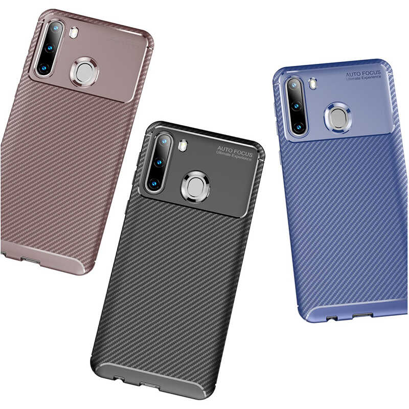 Samsung Galaxy A21 Uyumlu Kılıf Zore Negro Silikon Kapak - 1