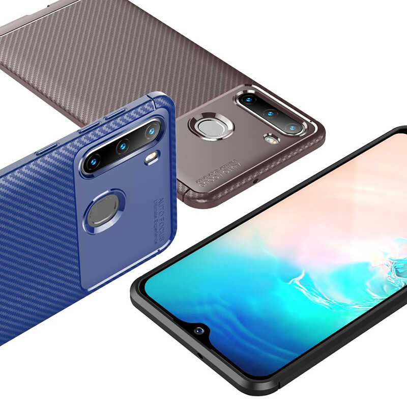 Samsung Galaxy A21 Uyumlu Kılıf Zore Negro Silikon Kapak - 6