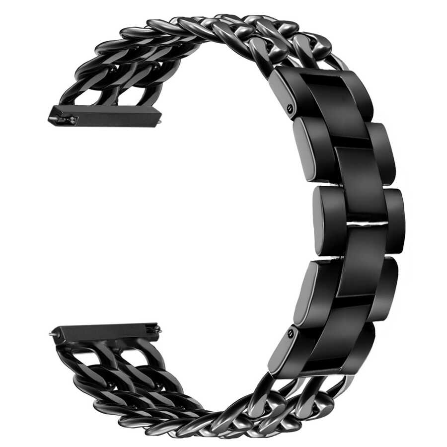 ​​Samsung Galaxy Watch 46mm Uyumlu (22mm) KRD-17 Metal Kordon - 5