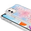 Apple iPhone 11 Uyumlu Kılıf Simli Desenli Parlak Zore Task Kapak - 1