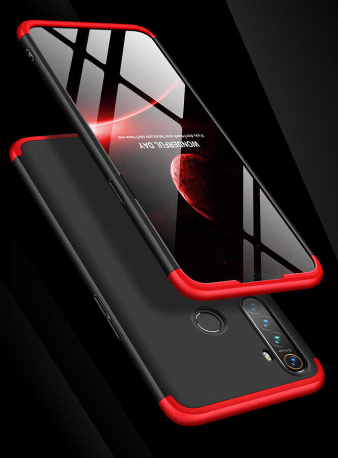 Realme 5 Uyumlu Kılıf Zore Ays Kapak - 1