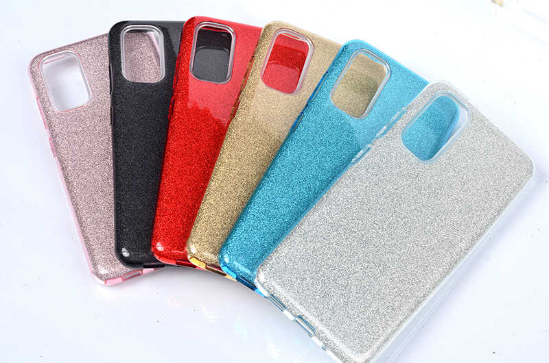 Samsung Galaxy S20 Uyumlu Kılıf Zore Shining Silikon - 3