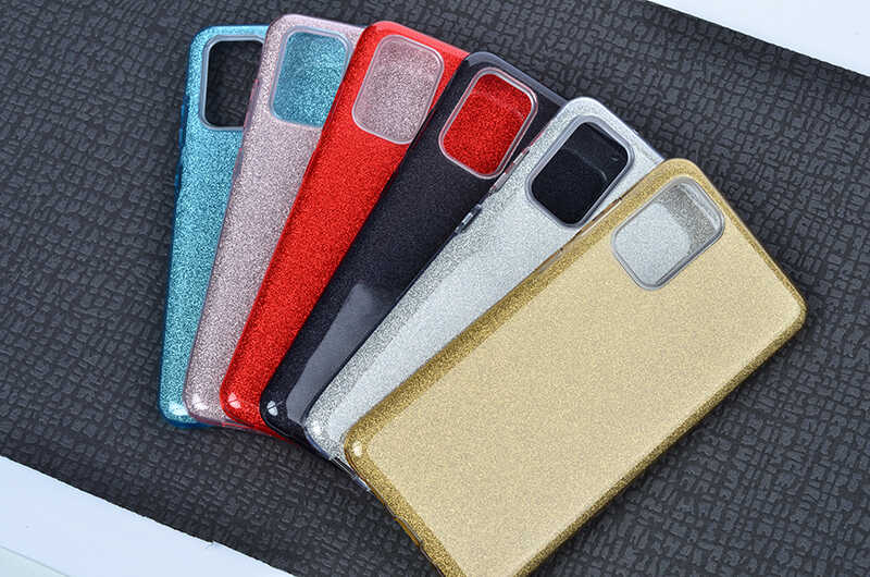 Samsung Galaxy S20 Plus Uyumlu Kılıf Zore Shining Silikon - 2