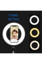 Zore M20 Işıklı Telefon Tutucu Ring Light