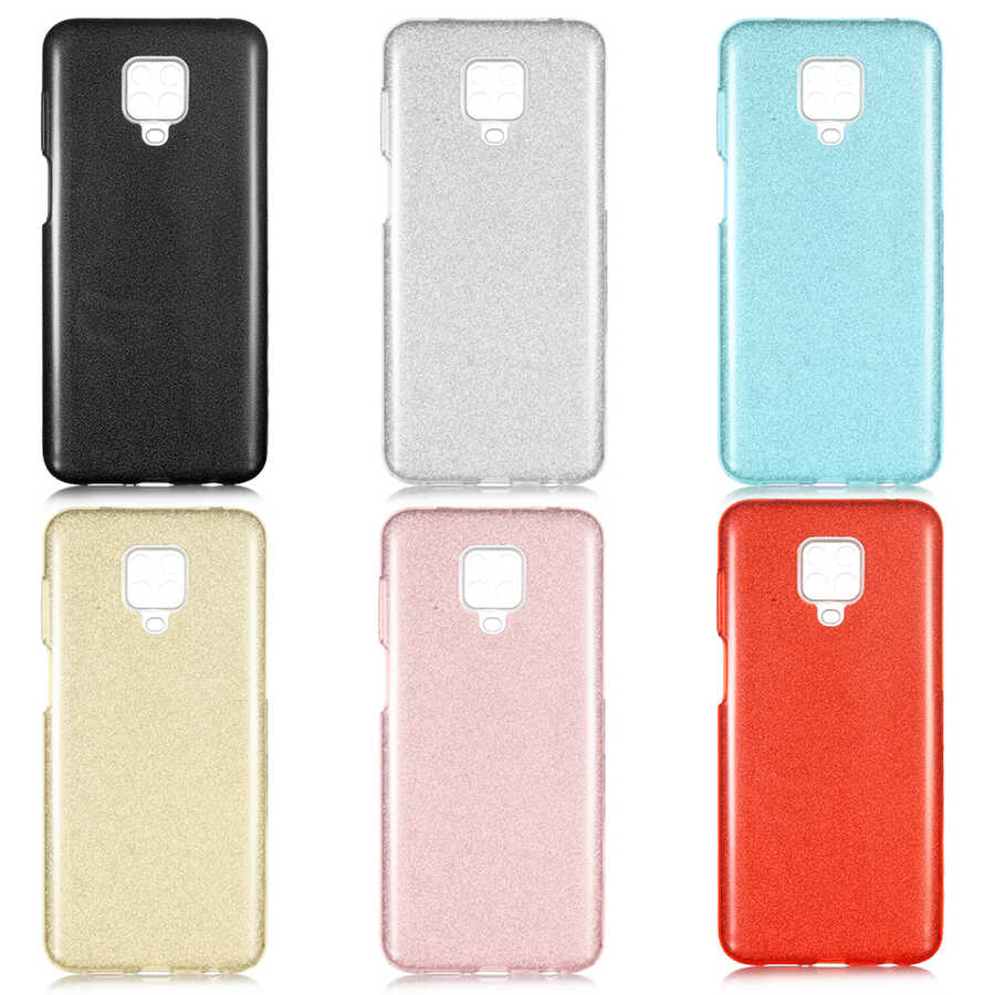 Xiaomi Redmi Note 9S Uyumlu Kılıf Zore Shining Silikon - 1
