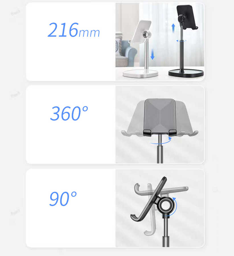Wiwu ZM101 Tablet - Telefon Standı - 7