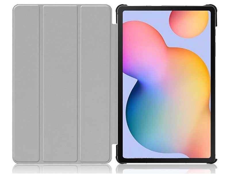 Samsung Galaxy Tab S6 Lite P610 Uyumlu Zore Smart Cover Standlı 1-1 Kılıf - 3