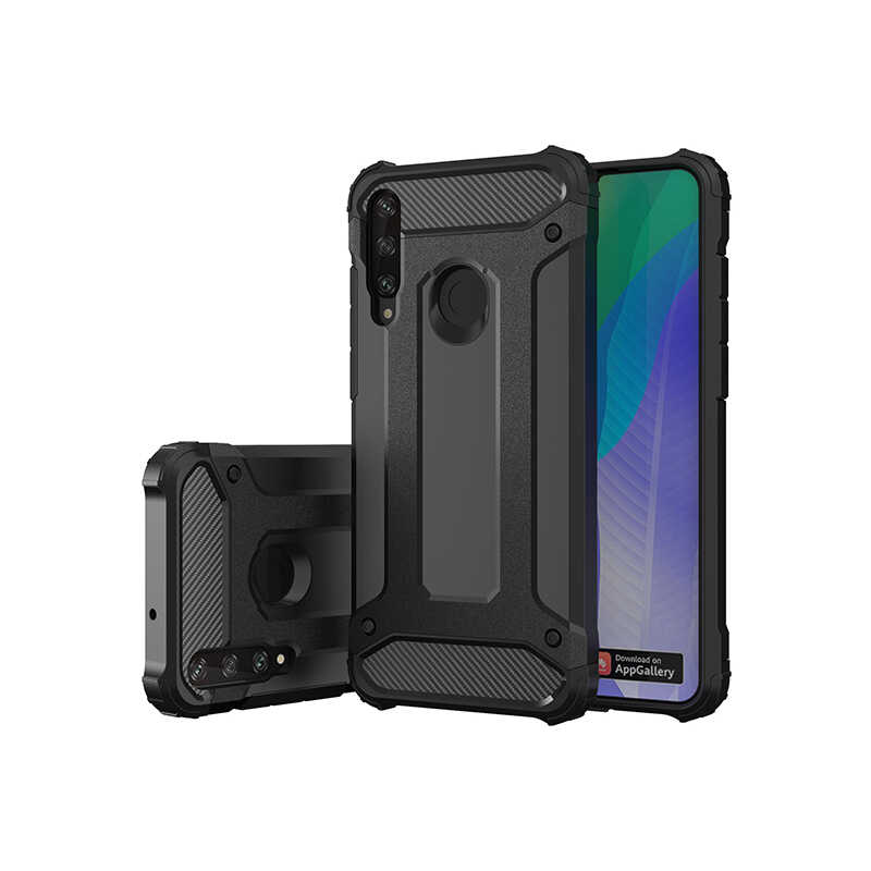 Huawei Y6P Uyumlu Kılıf Zore Crash Silikon Kapak - 1