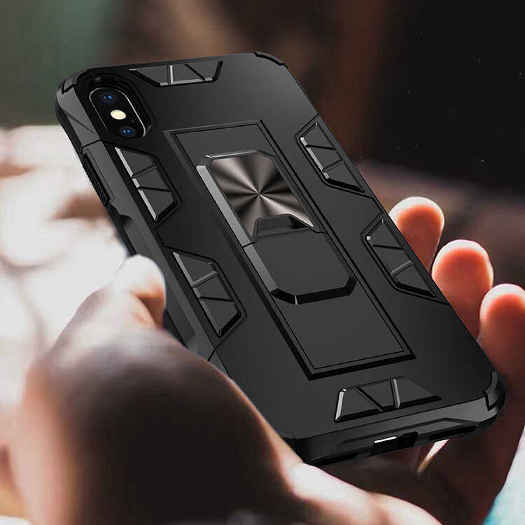 Apple iPhone X Uyumlu Kılıf Zore Volve Kapak - 3