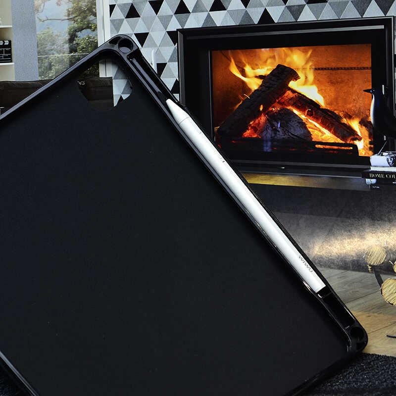 Apple iPad Pro 12.9 2020 Uyumlu (4.Nesil) Zore Kalemli Tablet Silikon - 2