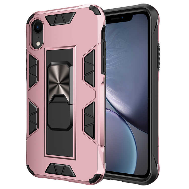 Apple iPhone XR Uyumlu Kılıf Zore Volve Kapak - 1