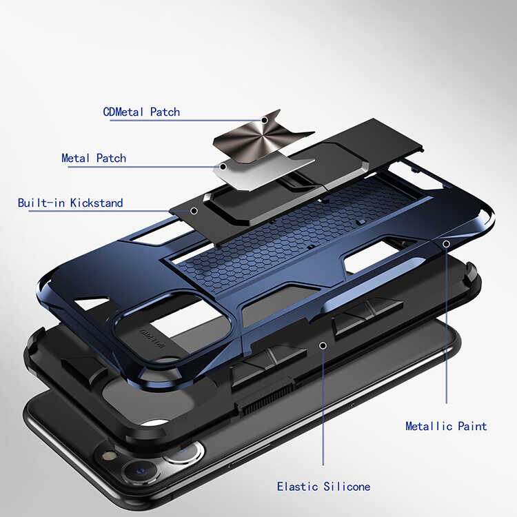 Apple iPhone 11 Pro Uyumlu Kılıf Zore Volve Kapak - 4