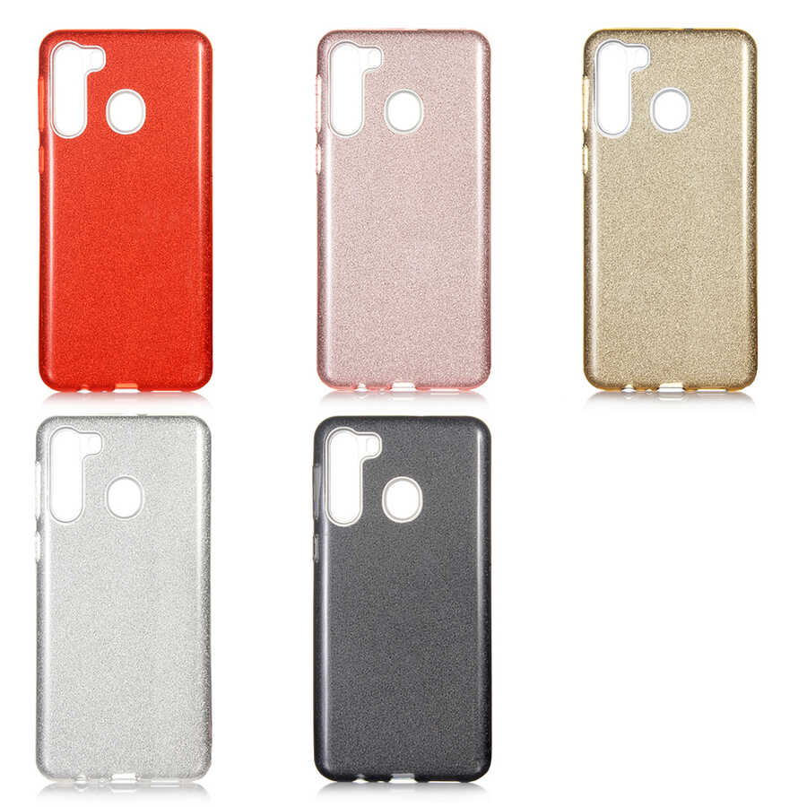 Samsung Galaxy A21 Uyumlu Kılıf Zore Shining Silikon - 1