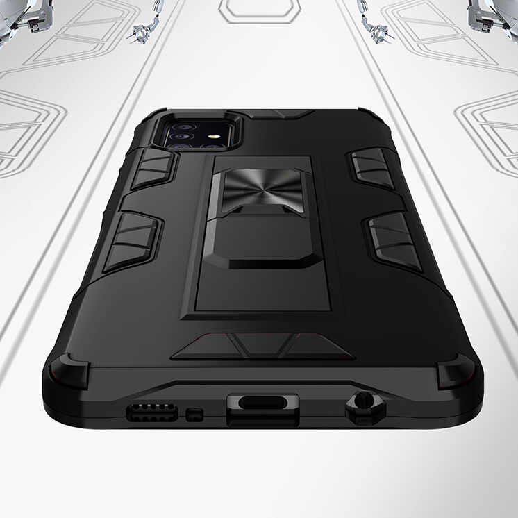 Samsung Galaxy A51 Uyumlu Kılıf Zore Volve Kapak - 2