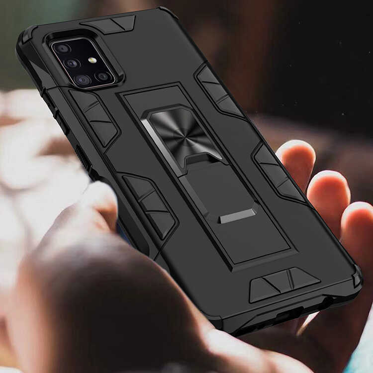 Samsung Galaxy A51 Uyumlu Kılıf Zore Volve Kapak - 4