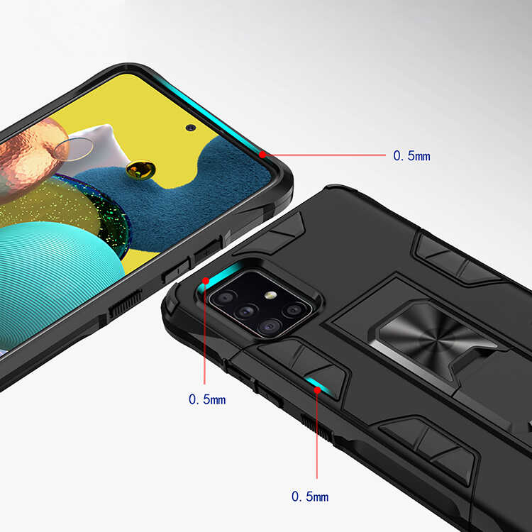 Samsung Galaxy A51 Uyumlu Kılıf Zore Volve Kapak - 5