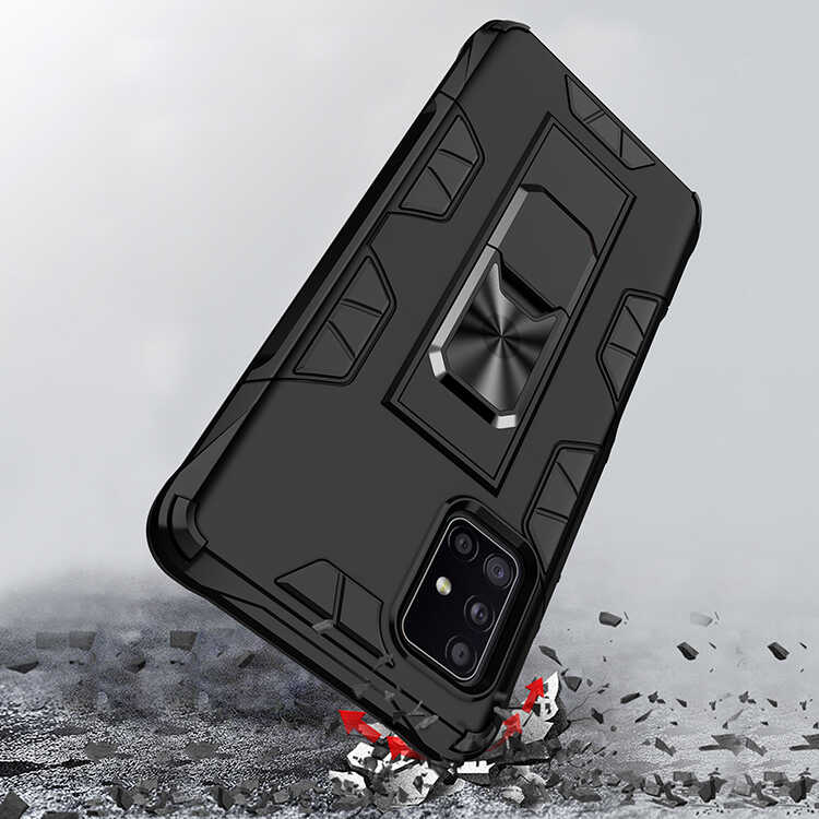 Samsung Galaxy A51 Uyumlu Kılıf Zore Volve Kapak - 7