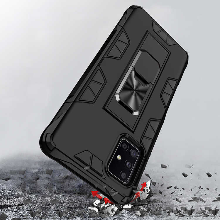 Samsung Galaxy A71 Uyumlu Kılıf Zore Volve Kapak - 7