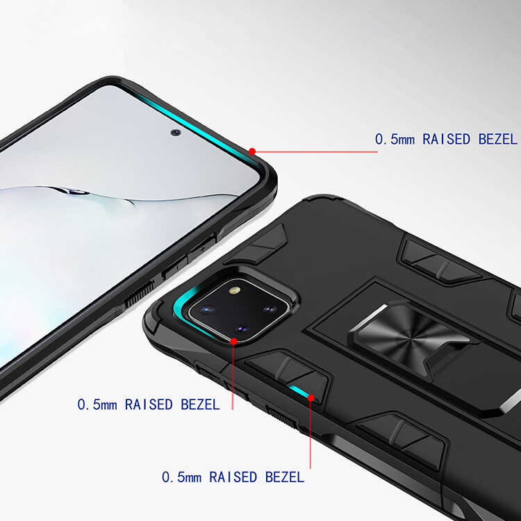 Samsung Galaxy A81 Uyumlu (Note 10 Lite) Kılıf Zore Volve Kapak - 5