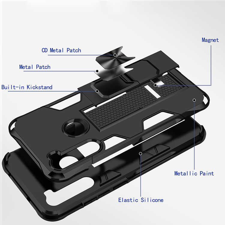Xiaomi Redmi Note 8 Uyumlu Kılıf Zore Volve Kapak - 3