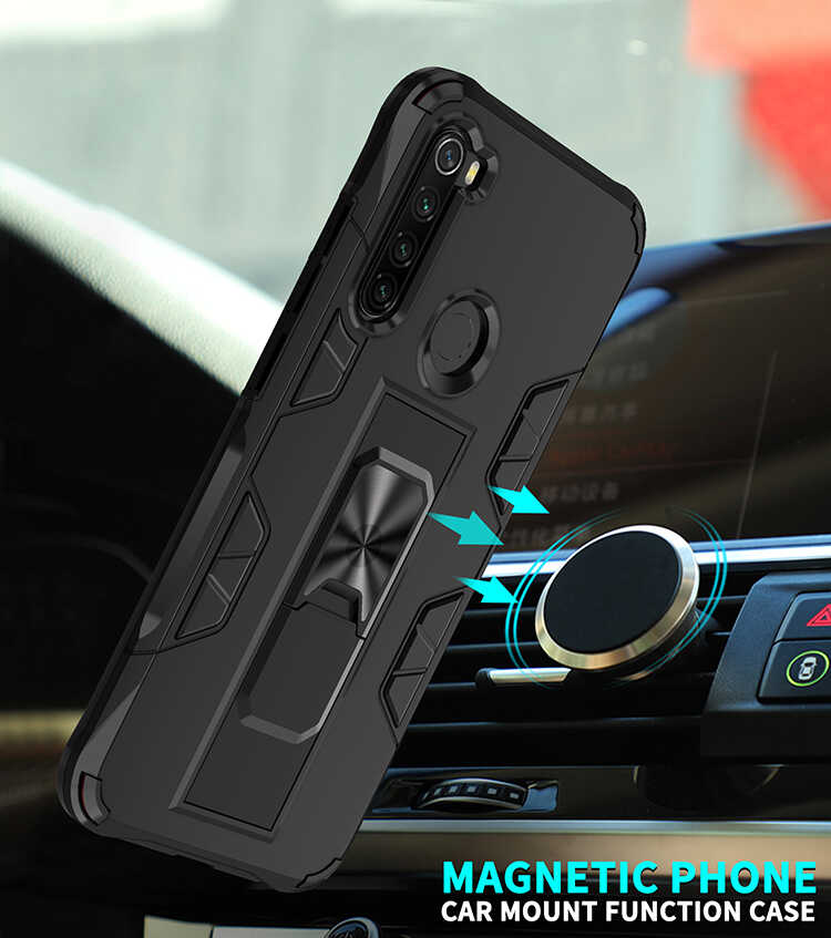 Xiaomi Redmi Note 8 Uyumlu Kılıf Zore Volve Kapak - 6