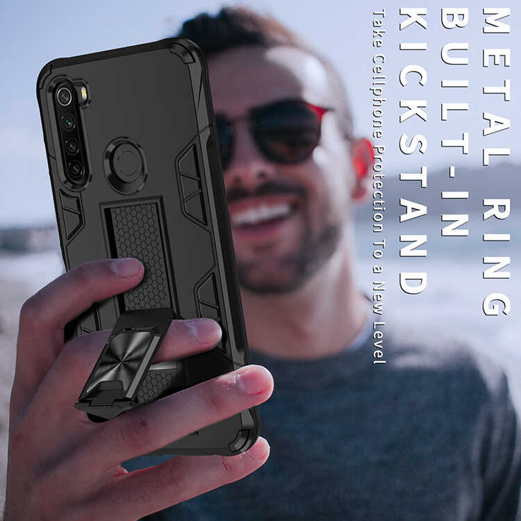 Xiaomi Redmi Note 8 Uyumlu Kılıf Zore Volve Kapak - 10