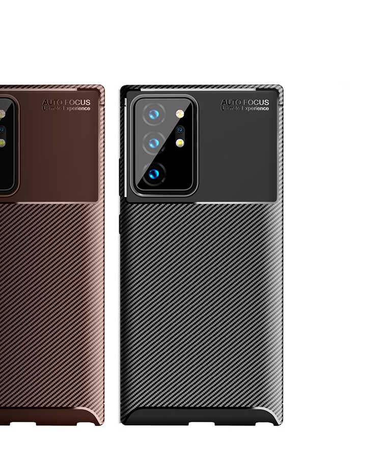 Samsung Galaxy Note 20 Ultra Uyumlu Kılıf Zore Negro Silikon Kapak - 2