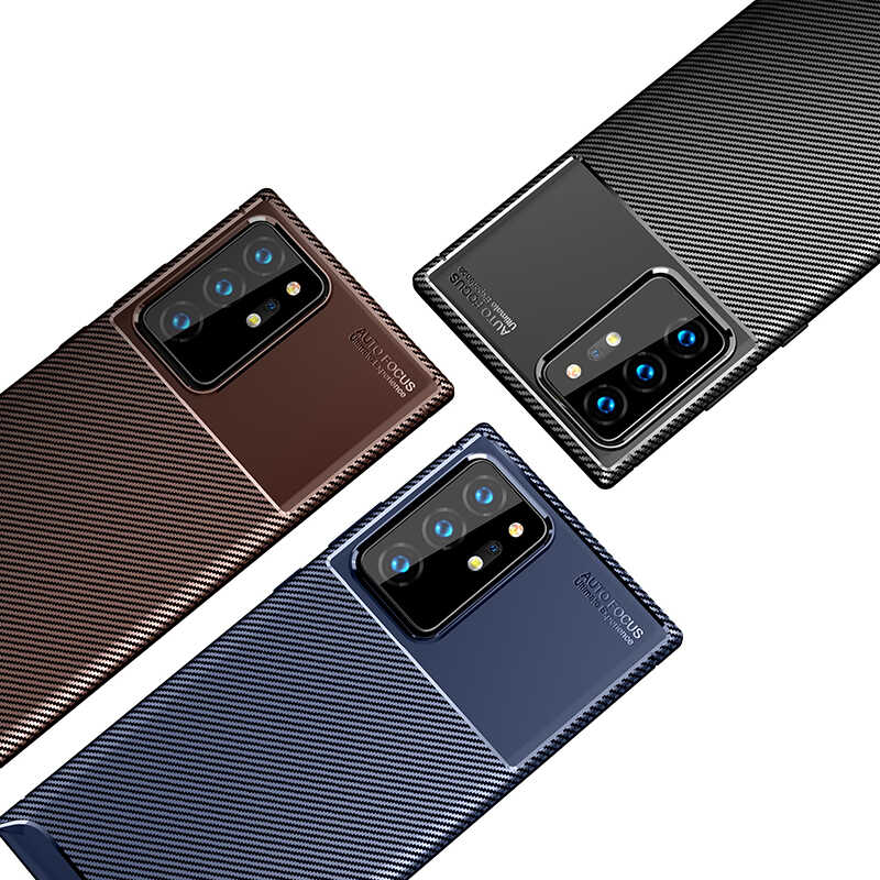 Samsung Galaxy Note 20 Ultra Uyumlu Kılıf Zore Negro Silikon Kapak - 4