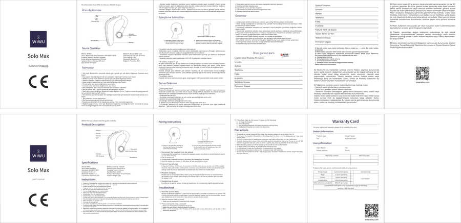 Wiwu Solo Max Bluetooth Kulaklık - 9