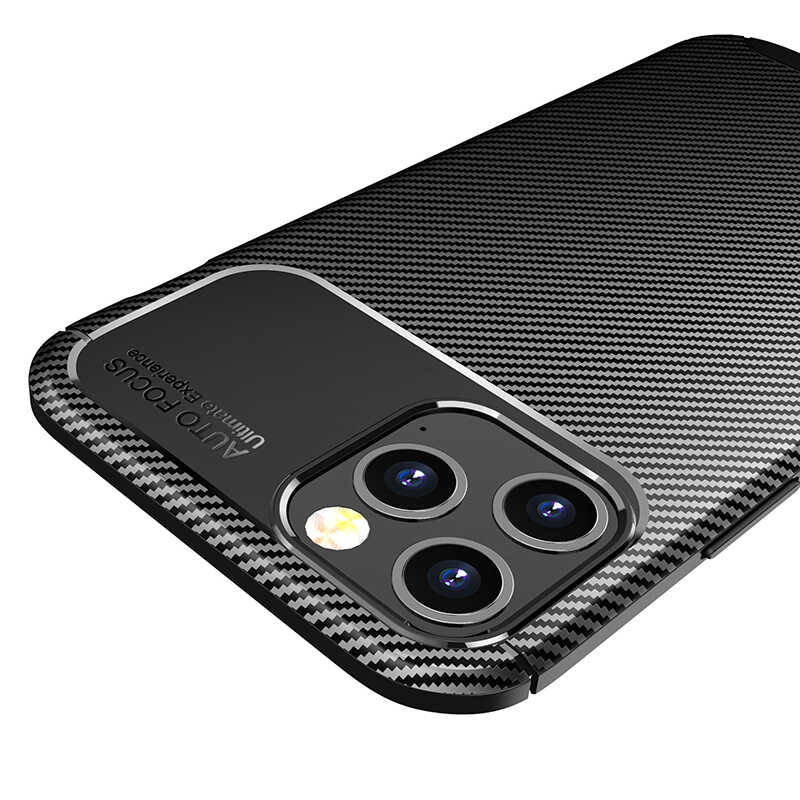 Apple iPhone 12 Pro Max Uyumlu Kılıf Zore Negro Silikon Kapak - 11
