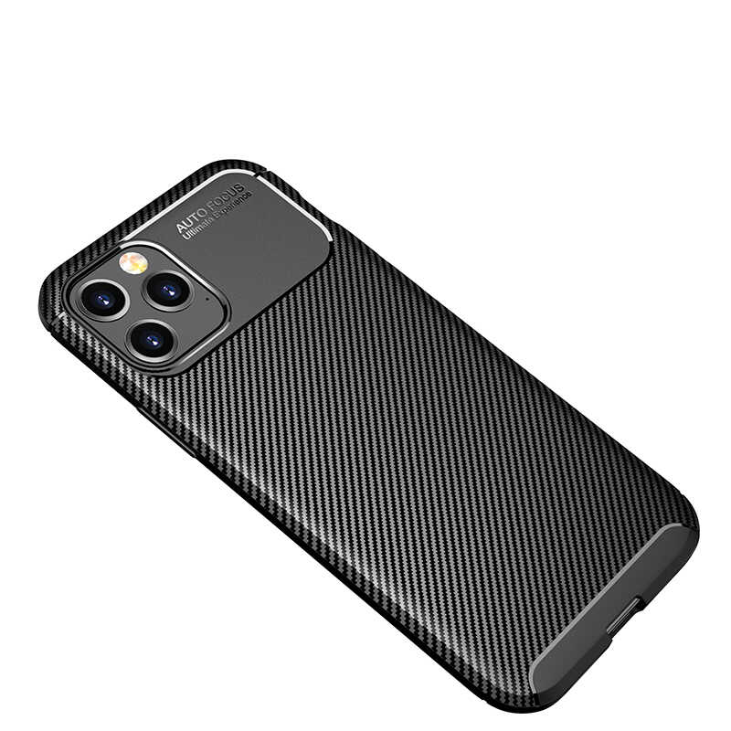 Apple iPhone 12 Pro Max Uyumlu Kılıf Zore Negro Silikon Kapak - 12