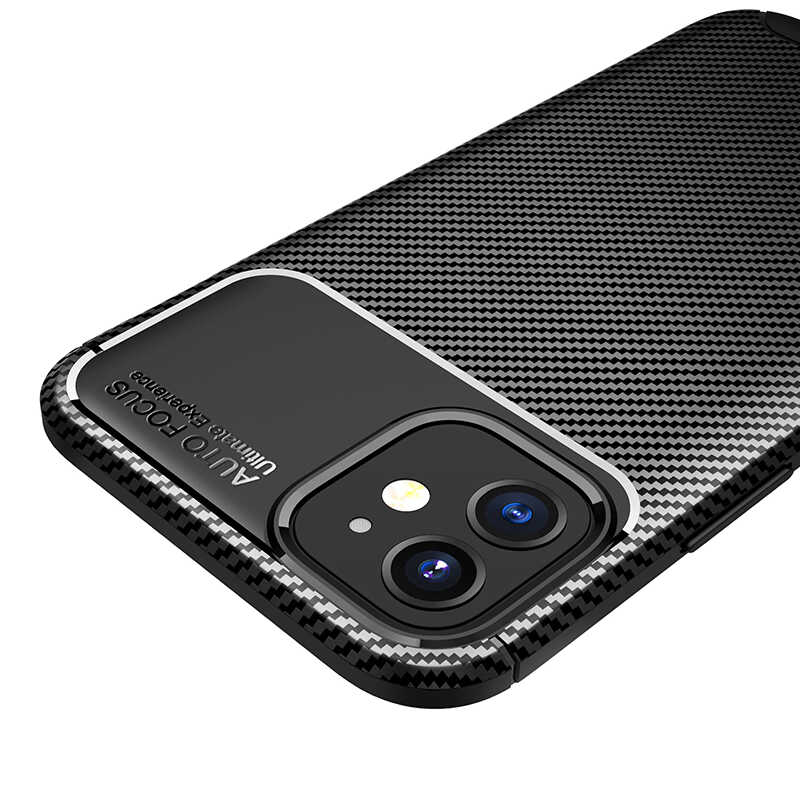 Apple iPhone 12 Uyumlu Kılıf Zore Negro Silikon Kapak - 8