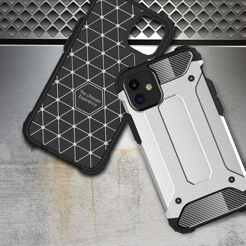 Apple iPhone 12 Mini Uyumlu Kılıf Zore Crash Silikon Kapak - 9
