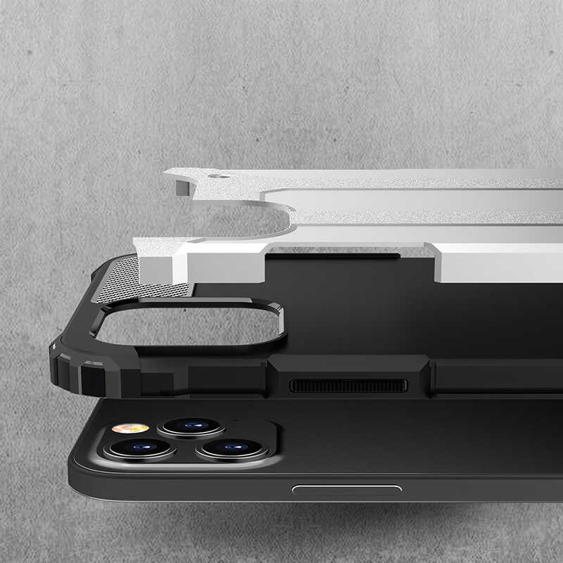 Apple iPhone 12 Pro Uyumlu Kılıf Zore Crash Silikon Kapak - 1
