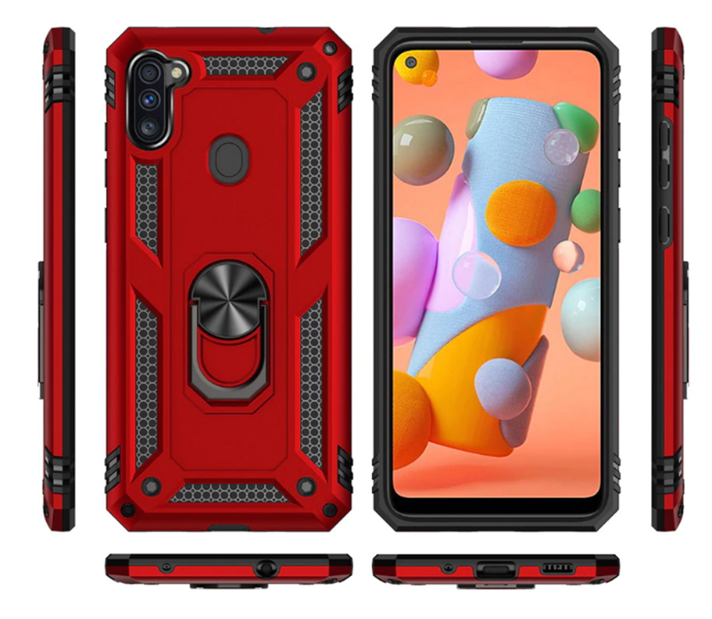 Samsung Galaxy M11 Uyumlu Kılıf Zore Vega Kapak - 4