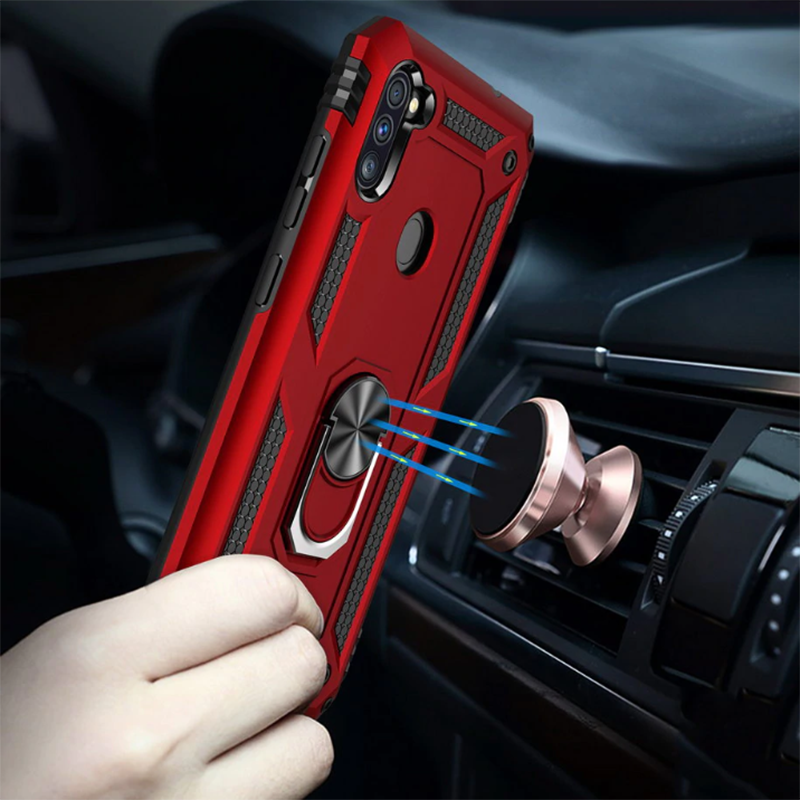 Samsung Galaxy M11 Uyumlu Kılıf Zore Vega Kapak - 5