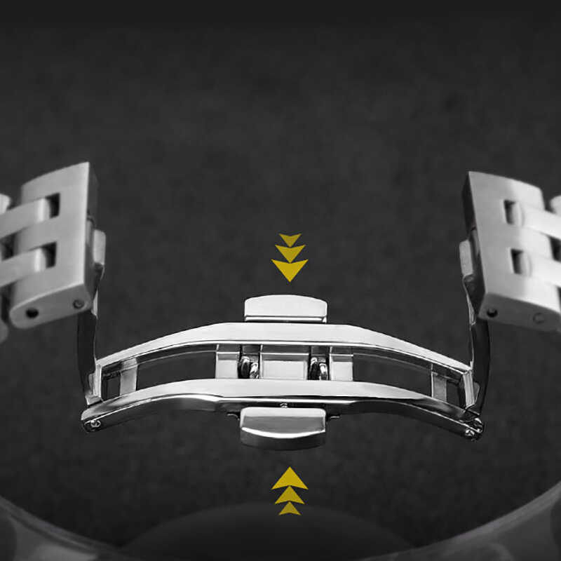 Samsung Gear S2 Uyumlu (20mm) KRD-20 Metal Kordon - 3