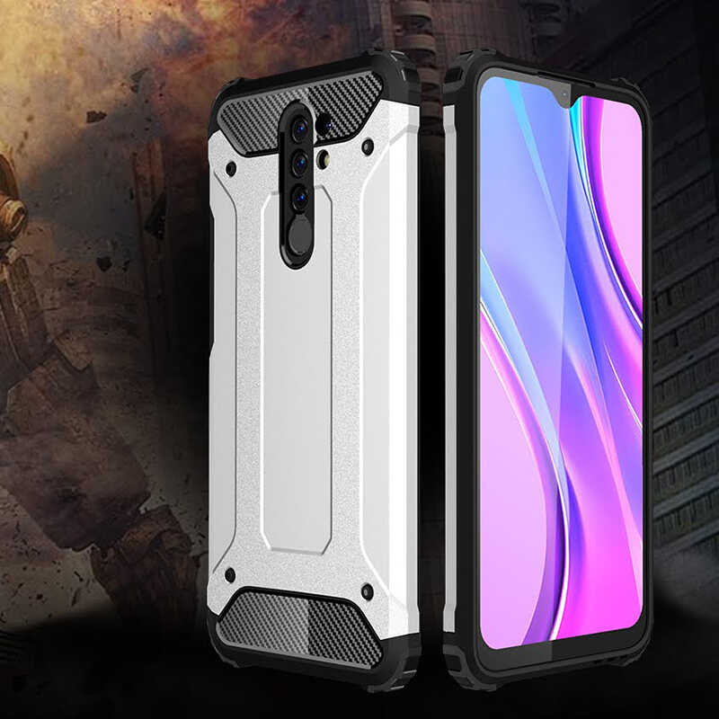 Xiaomi Redmi 9 Uyumlu Kılıf Zore Crash Silikon Kapak - 1