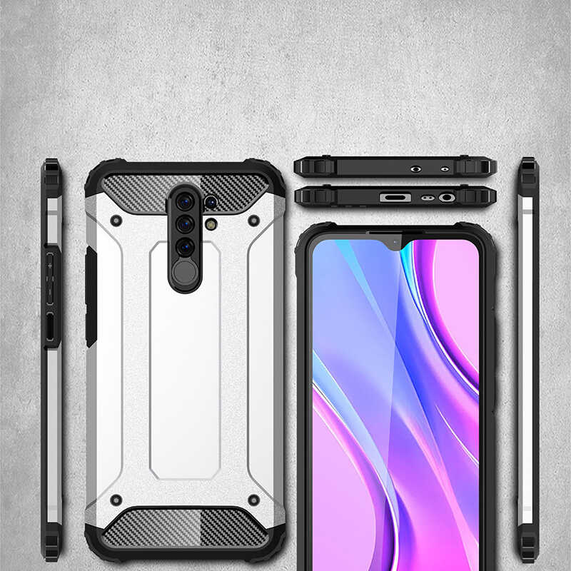 Xiaomi Redmi 9 Uyumlu Kılıf Zore Crash Silikon Kapak - 2