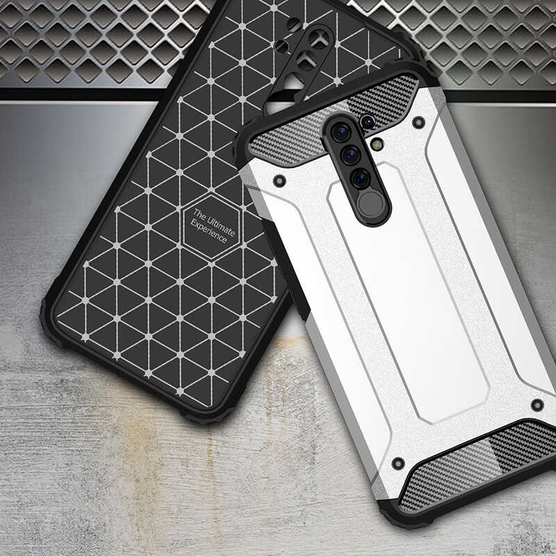 Xiaomi Redmi 9 Uyumlu Kılıf Zore Crash Silikon Kapak - 5