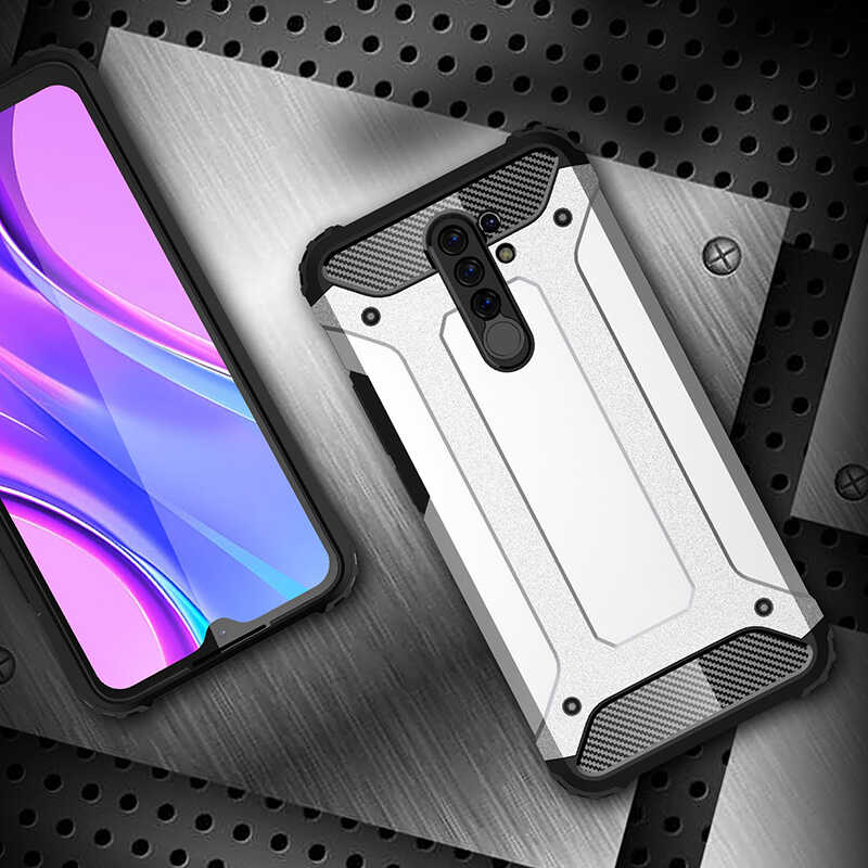 Xiaomi Redmi 9 Uyumlu Kılıf Zore Crash Silikon Kapak - 7