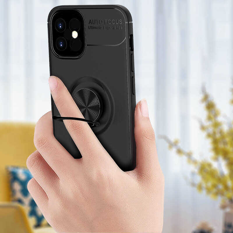 Apple iPhone 12 Mini Uyumlu Kılıf Zore Ravel Silikon Kapak - 7