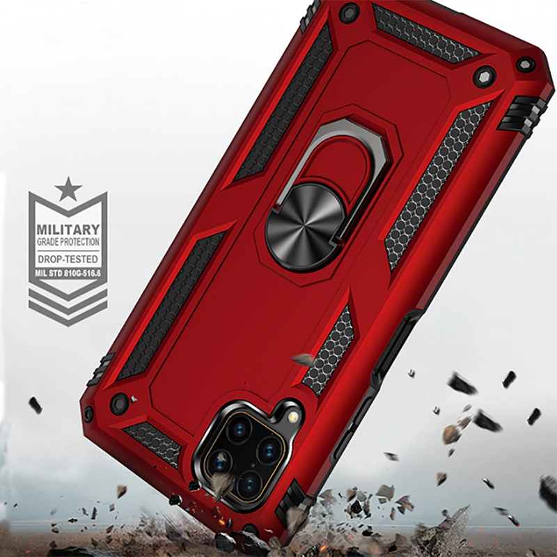 Huawei P40 Lite Uyumlu Kılıf Zore Vega Kapak - 4