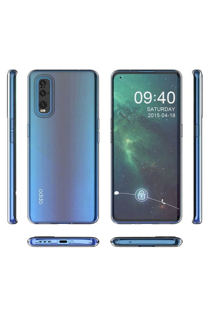 Oppo Reno 3 Pro 5G Uyumlu Kılıf Zore Süper Silikon Kapak