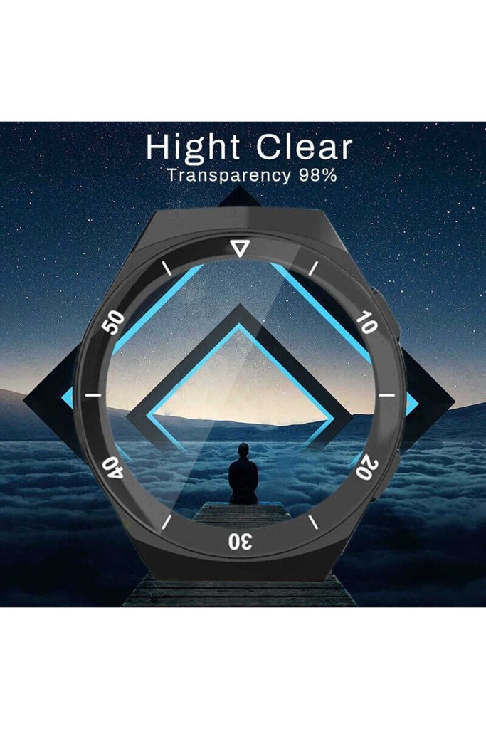 Huawei GT 2E 46mm Uyumlu ​Sport PMMA Pet Saat Ekran Koruyucu