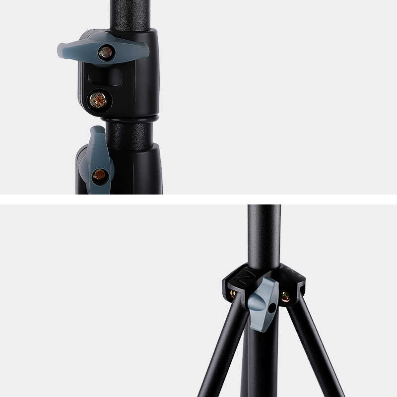 Jmary MT-75 Tripod 3 Kademeli Yükseklik Ayarlı Katlanabilir Kompakt Tasarım 210 cm - 4