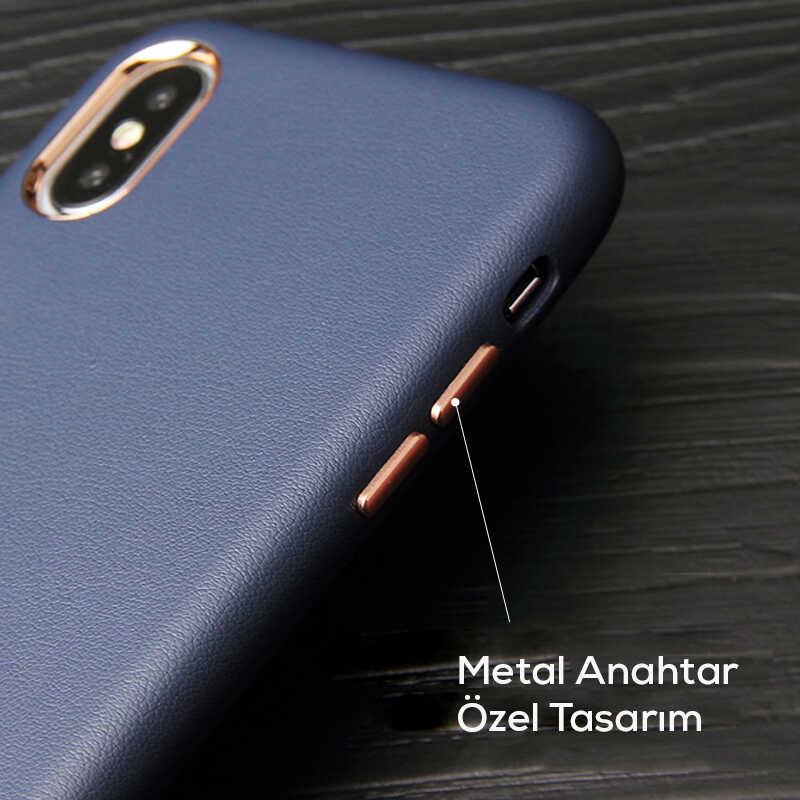 Apple iPhone XS Max Uyumlu Kılıf Zore Eyzi Kapak - 4