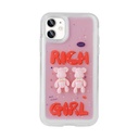 Apple iPhone 11 Uyumlu Kılıf Kabartma Figürlü Parlak Zore Minimini Silikon Kapak - 5