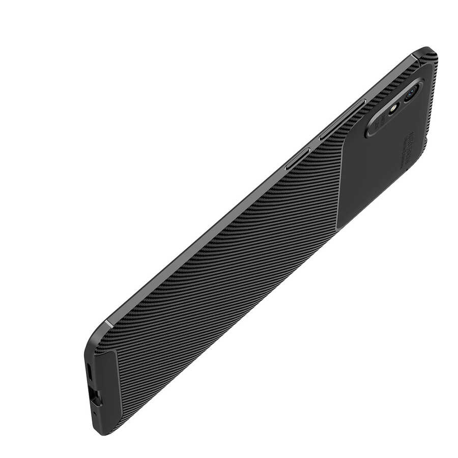 Xiaomi Redmi 9A Uyumlu Kılıf Zore Negro Silikon Kapak - 5